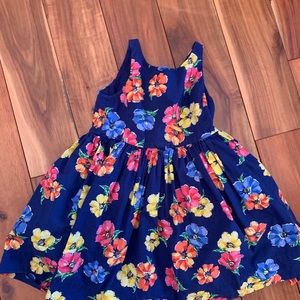 Polo Ralph Lauren Girls floral button back dress